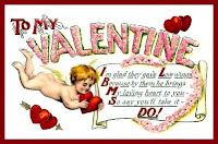 cupid card for my valentine