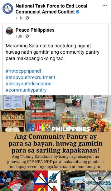 Maginhawa Community Pantry takes a break after it was red-tagged