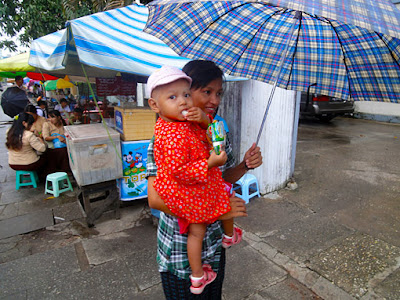 in Yangon City around 38th street