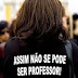 Caça aos professores.