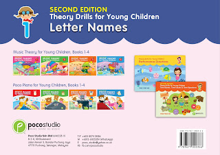 Theory Drills for Young Children 1 (2nd Edition) : Letter Names