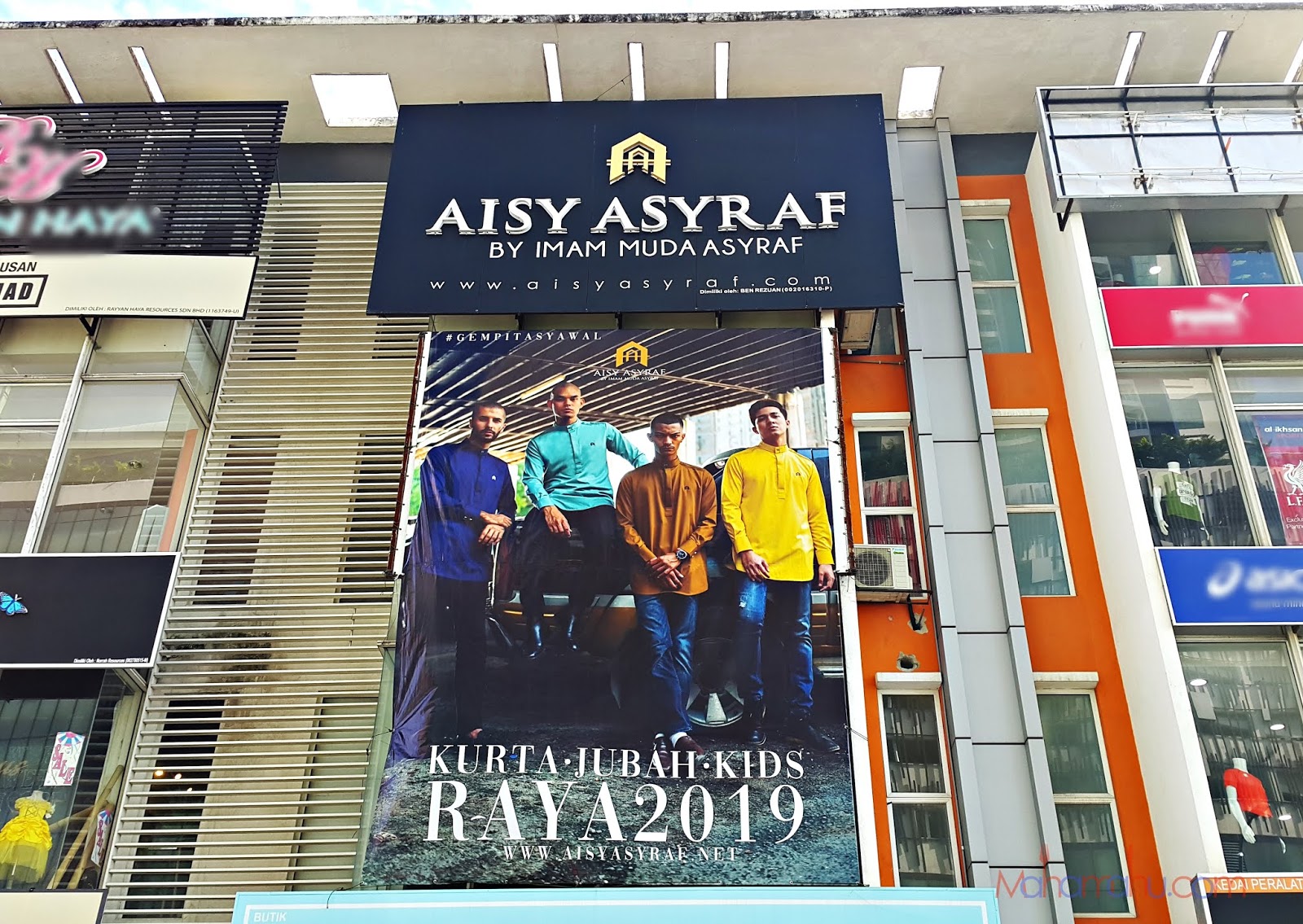Mencari Kurta Plus Size Untuk Hari Raya Di Aisy Asyraf By 