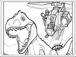 Desenhos do Jurassic World para Colorir