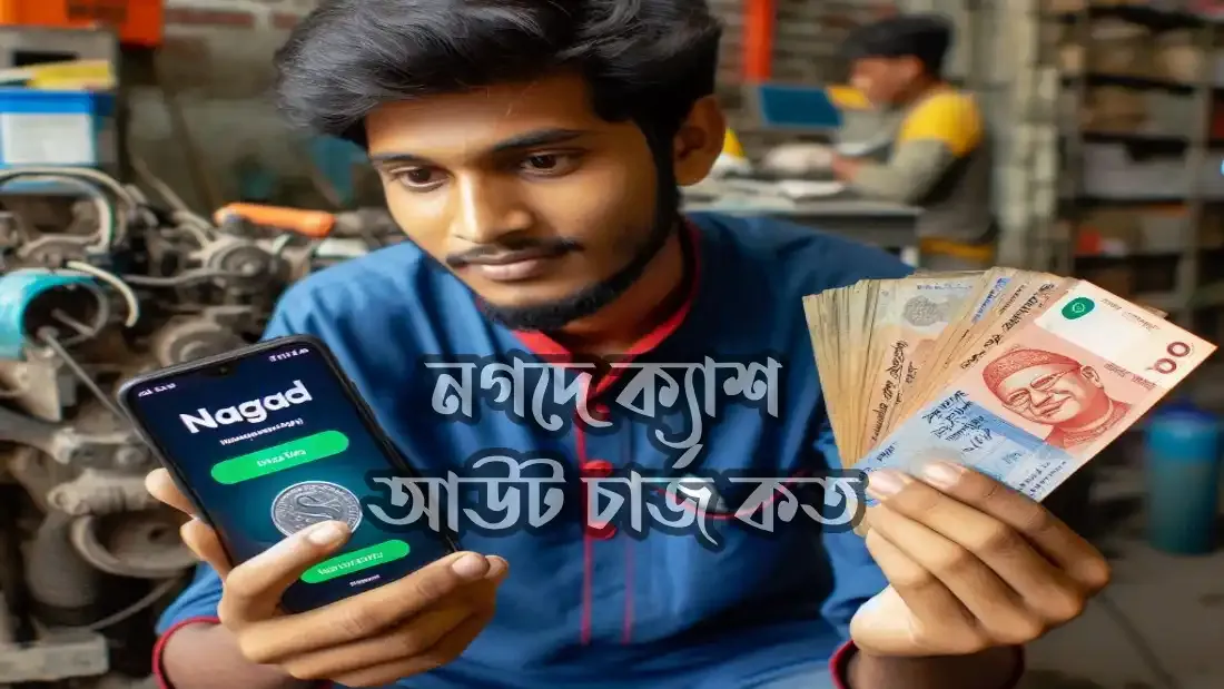 নগদে ক্যাশ আউট চার্জ কত