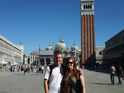 portrait st marks square, venice italy