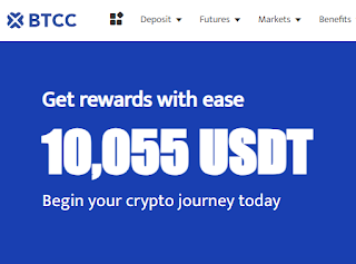 Bonus Crypto Tanpa Deposit BTCC Hingga 10055 USDT