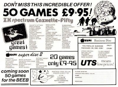 Cascade Cassette 50 UTS advert February 1983