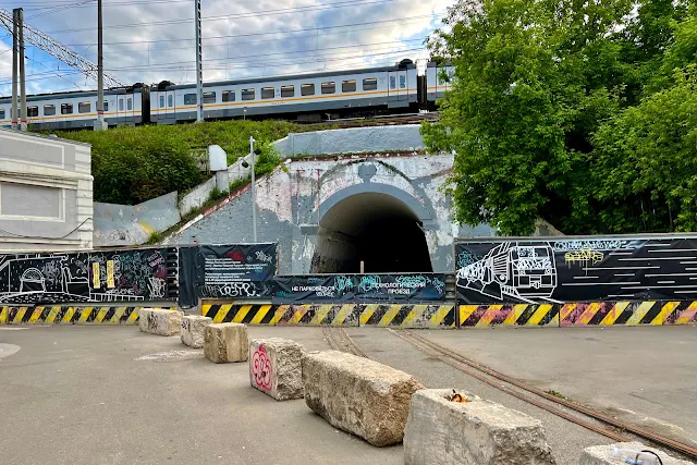Сыромятнический проезд, реконструируемый Сыромятнический трамвайный тоннель