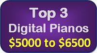 Top 3 digital pianos $5000 to $6500