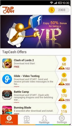 Every Android user downloads apps from Play Store Earn/Make Money By Downloading Apps With Tap Cash