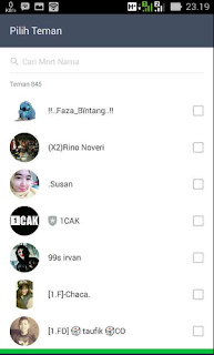 Multi Chat : Cara Membuat MC di Line