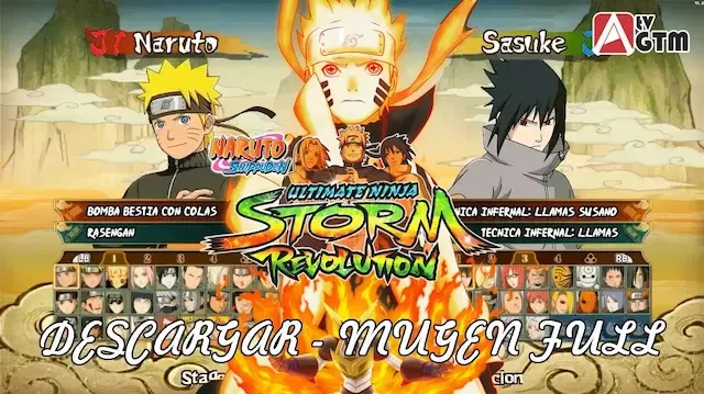 Naruto Shippuden Ultimate Ninja Storm Revolution Mugen Download