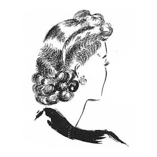 How to Create 1940s Hairstyles - Instructions and Illustrations for 17 Swing Era Styles