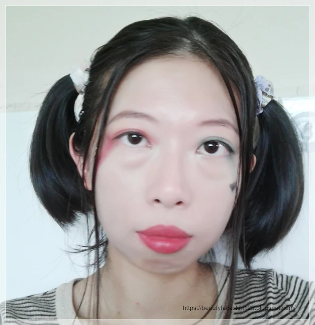 HARLEY QUINN SUICIDE SQUAD INSPIRED MAKEUP ON ASIAN FACE