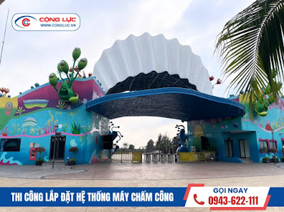 Cộng Lực lắp đặt máy chấm công cho khu du lịch quốc tế đồi rồng đồ sơn