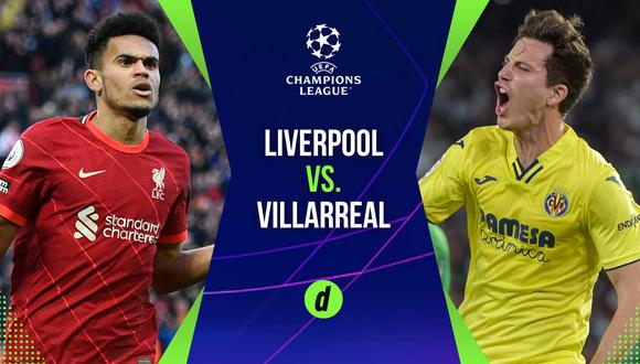 Liverpool vs. Villarreal EN VIVO: horario y canales de TV por Champions League