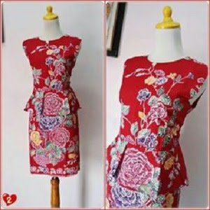 Dress Batik Modern