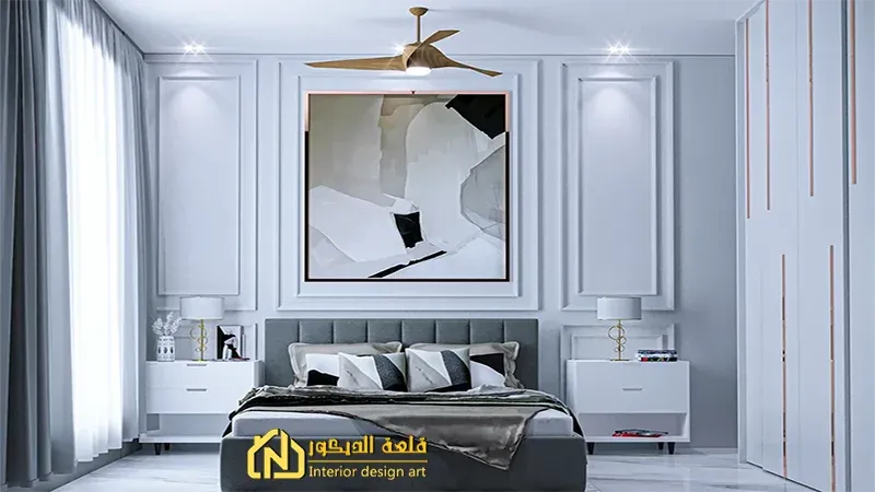 Soft-bedroom-gypsum-décor