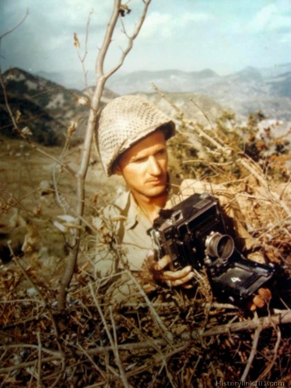 Rare Color Portraits of Photographers During World War II ~ Vintage