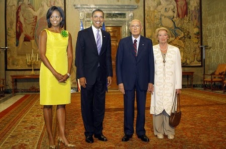 Italy G8 Obama