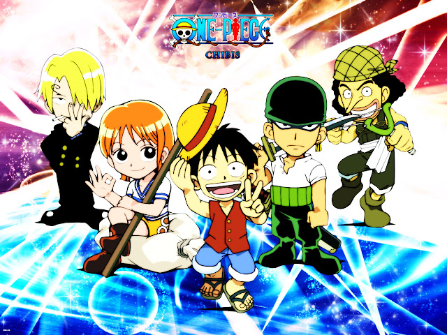 Little+mugiwara+pirates-One+piece+wallpaper