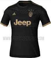 Detail Dan Foto Jersey Terbaru Juventus  2015-2016