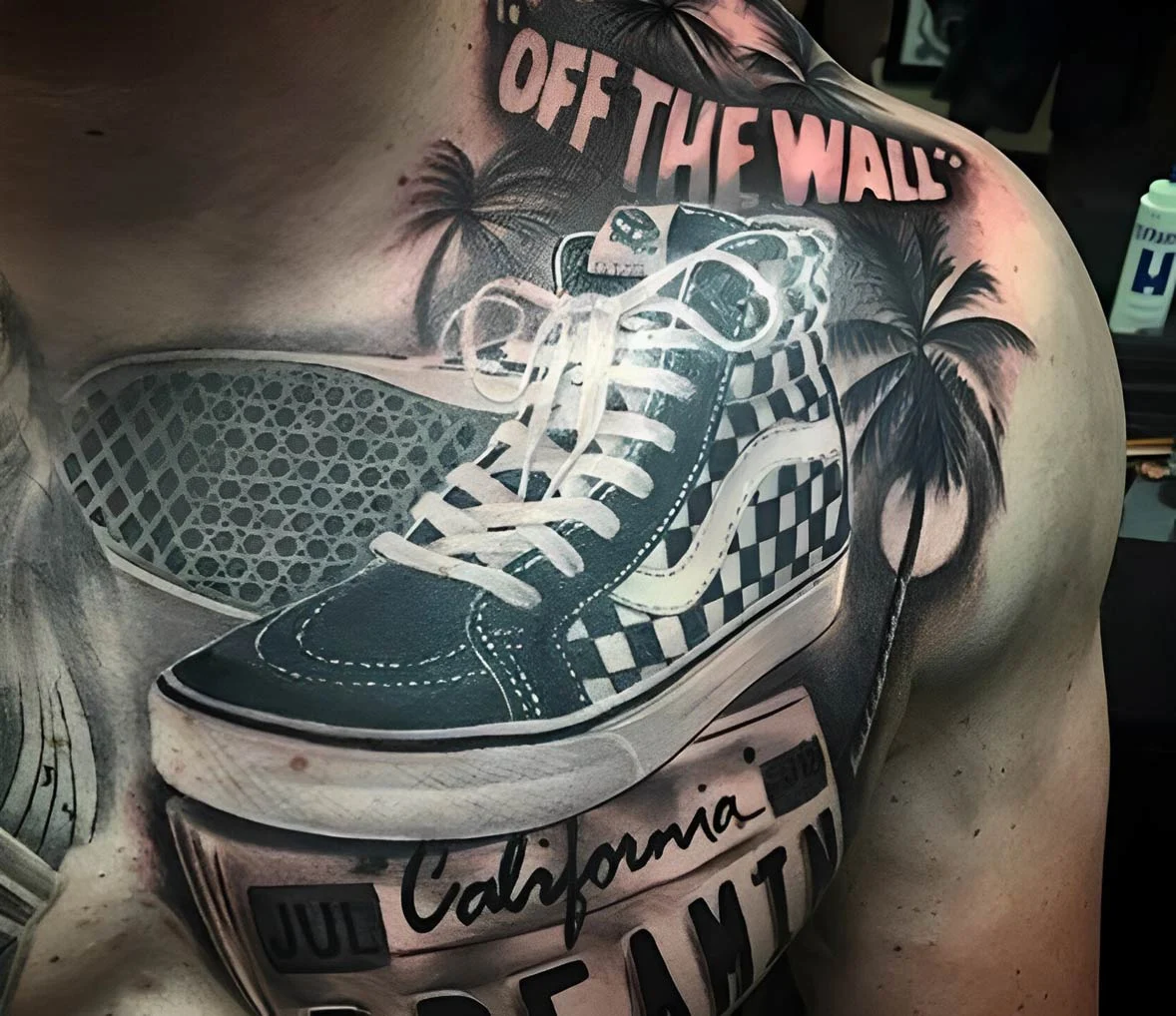 Tatuajes de Zapatillas deportivas y su Significado