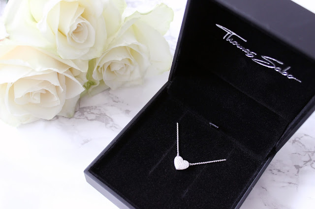 Mococo Jewellery: Thomas Sabo Silver Pave Heart Necklace | GIVEAWAY