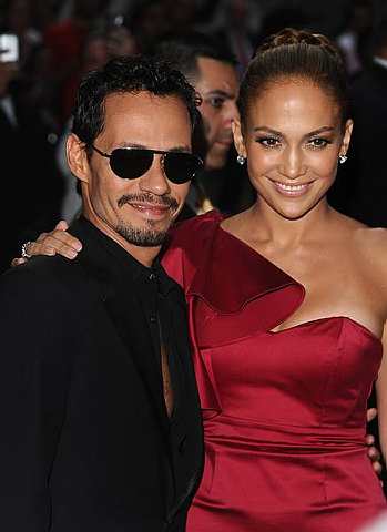 Marc Anthony and Jennifer Lopez