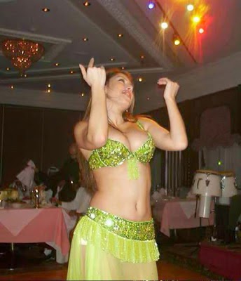 Arabian Sexy Women Dancing In Hotel