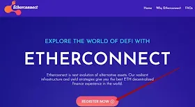 Регистрация в Etherconnect
