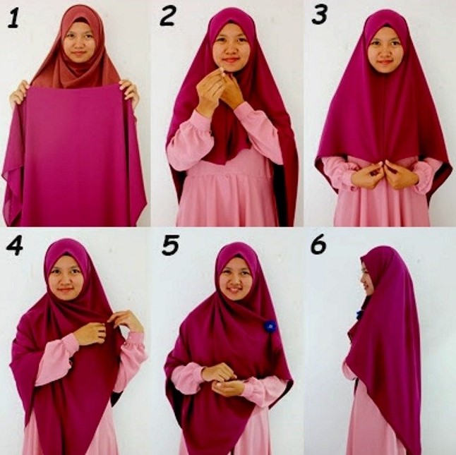 25+ Tutorial Hijab Segi empat Terbaru 2020 | Simpel Modern