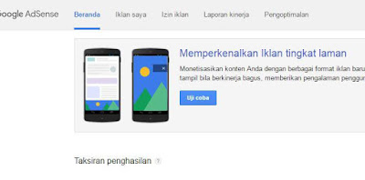 Cara Memasang Iklan Adsense di Android