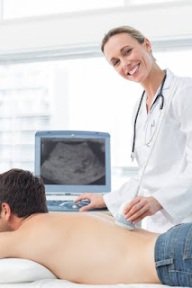 After surgery back pain can be treated with ultrasound therapy