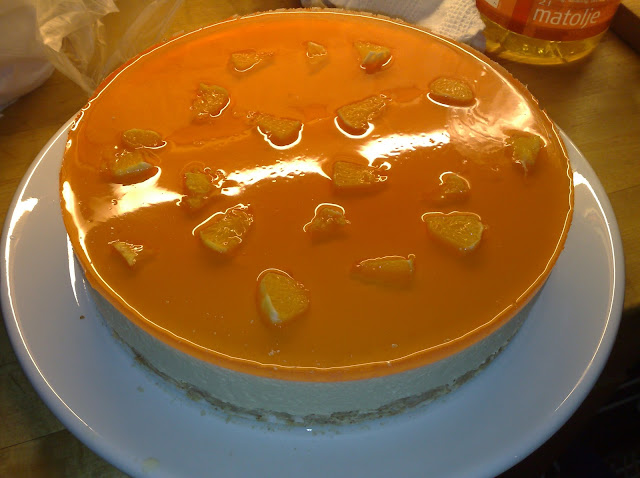 Recette du cheesecake à l'orange