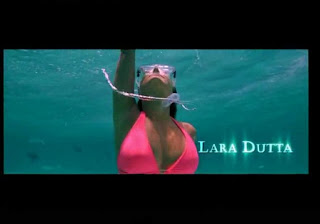 hot lara dutta bikini pics and swimsuit pics from movie blue