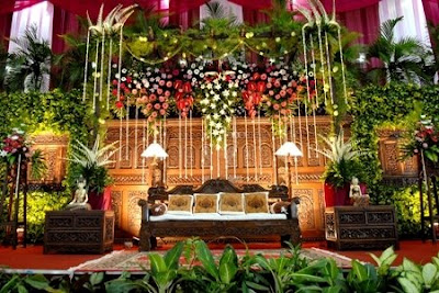 Unique Wedding Decoration Picture from Java Island Indonesia
