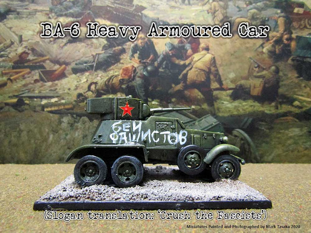 Pegasus Hobbies 1/72 Soviet BA-6 Heavy Armoured Car