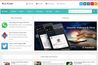 Red XCode Responsive Blogger Template chuẩn seo,Load nhanh