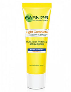 Garnier White Speed Multi-Action Whitening Serum Cream Night Restore
