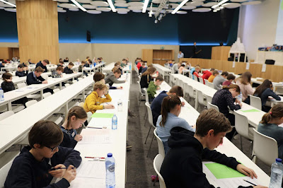 160 finalisten vanover het hele land maten zich met elkaar tijdens de Pangea-wiskundequiz.