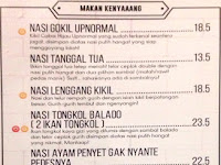 Daftar Menu Makanan Warung Upnormal