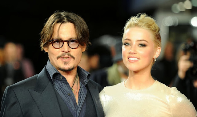 Amber Heard & Johnny Depp HD Wallpaper Download