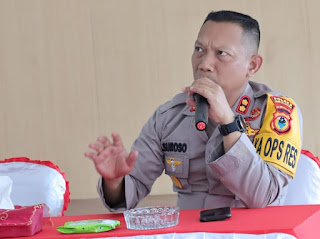 Kapolres Toraja Utara Pimpin Rapat Internal Jelang Pengamanan Tahun Baru 2023