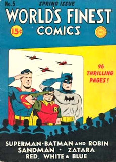 World's Finest Comics #5 patriotic cover