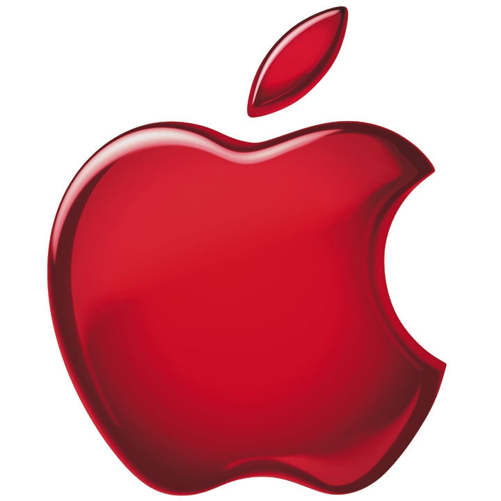 Stunning Red Apple Logo iPad wallpaper background fit for your iPad2 and
