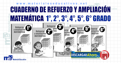 Cuaderno de refuerzo y ampliación matemática para primaria