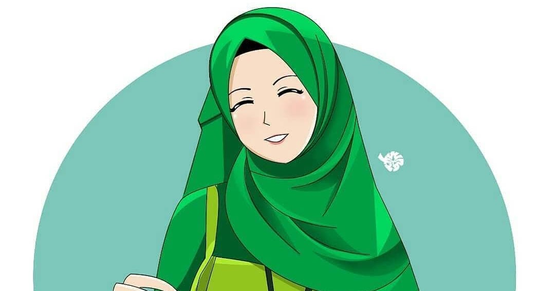 Kumpulan Gambar Anime Muslimah Cantik dan Keren Uptodit com