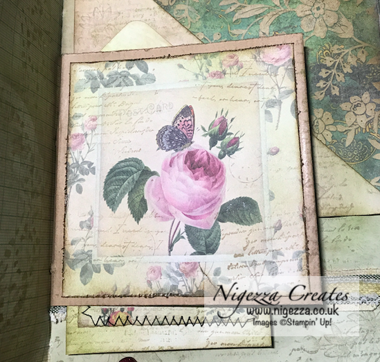 Nigezza Creates My First Junk Journal: Decorating Envelope Page Insert