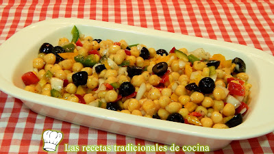 Ensalada de garbanzos